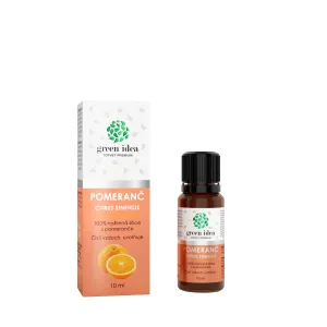 GREEN-IDEA Pomaranč – 100 % silica 10 ml
