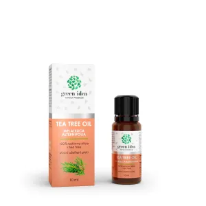Green Idea Tea Tree Oil 100% silice pre lokálne ošetrenie 10 ml