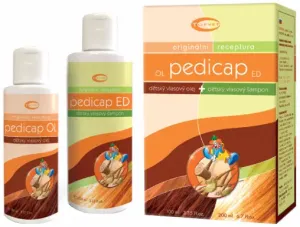 Topvet Sada PEDICAP OL + ED Vlasový olej + šampón 2 ks