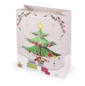 TORO Papierová vianočná dárčeková taška TORO 32x26x12cm assort