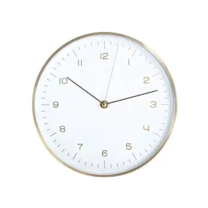 TORO Nástenné hodiny TORO 24,8cm biele, zelené