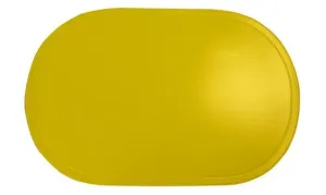 TORO Plastové prestieranie ovál TORO 29x44cm žlté #1802500
