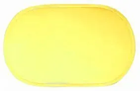 TORO Plastové prestieranie ovál TORO 29x44cm žlté #1802490