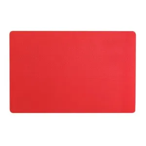 TORO Plastové prestieranie TORO 28,5x44cm červené
