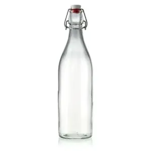 TORO Sklenená fľaša s patentným uzáverom TORO 1l