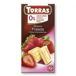 Torras Biela čokoláda s jahodou 75 g #1558080