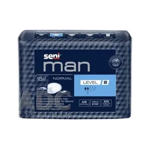SENI MAN Normal Level 2 vložky urologické pre mužov, savosť 300 ml, 1x15 ks