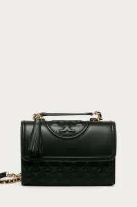 Kožená kabelka Tory Burch čierna farba #5173541