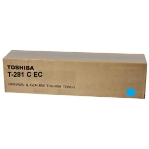 TOSHIBA T-281CEC - originálny toner, azúrový, 10000 strán