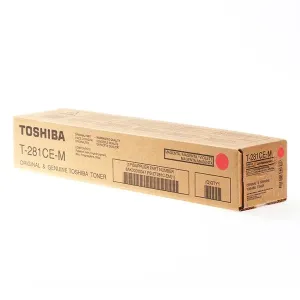 TOSHIBA T-281CEM - originálny toner, purpurový, 10000 strán