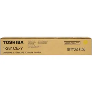 TOSHIBA T-281CEY - originálny toner, žltý, 10000 strán