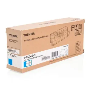 Toshiba originál toner T-FC34EC, cyan, 11500str., 6A000001524, 6A000001809, Toshiba e-Studio 287, 347, 407, O