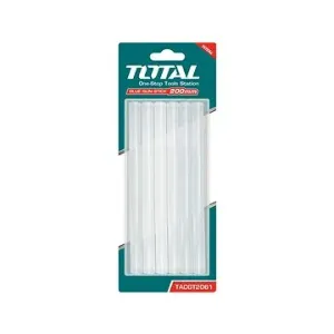 Total-tools tyčinky tavné transparentné, 6 ks