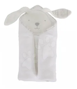 toTs-smarTrike detská osuška s kapucňou zajačik Classic 180104 biela