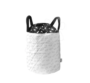 toTs-smarTrike textilný košík Listy 400123 bielo-čierny