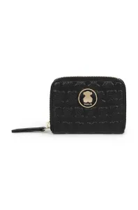 Kožená peňaženka Tous dámsky, čierna farba #8733260
