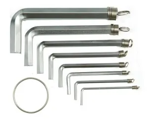 VOREL Súprava kľúčov imbus 10 ks 1,5 – 10 mm CrV