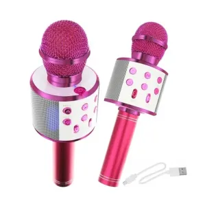 Izoxis 22191 Karaoke bluetooth mikrofón tmavoružový