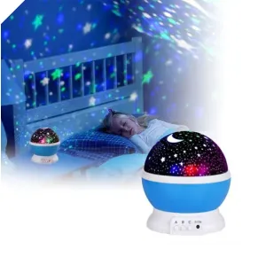 ISO 5764 Projektor nočnej oblohy deluxe modrý