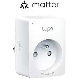 TP-Link Tapo P110M Chytrá Wi-Fi zásuvka s meraním spotreby 240V/16A, certifikácia Matter