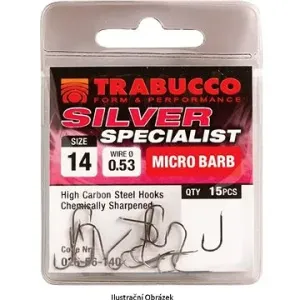 Trabucco Silver Specialist Veľkosť 10 15 ks