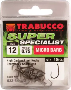 Trabucco háčiky super specialist 15 ks-veľkosť 10