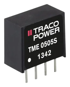 Traco Power Tme 0512S Converter, Dc To Dc, 12V, 1W