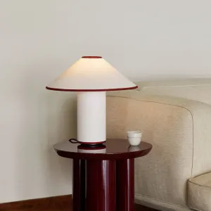 &Tradition stolová lampa Colette ATD6, biela/merlot