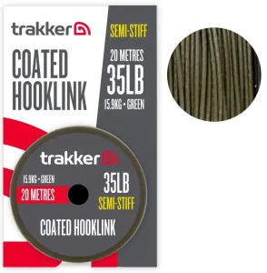 Trakker náväzcová šnúra semi stiff coated hooklink 20 m - 35 lb 15,9 kg