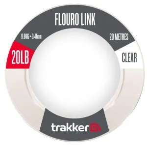 Trakker náväzcový vlasec fluoro link 20 m - 0,41 mm 20 lb 9,8 kg