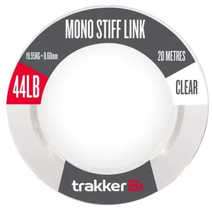 Trakker náväzcový vlasec mono stiff link 20 m clear - 0,6 mm 44 lb 19,95 kg