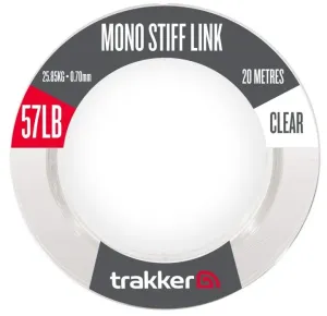Trakker návazcový vlasec mono stiff link 20 m clear - 0,7 mm 57 lb 25,85 kg