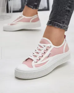 Ružové dámske tenisky Scola-Shoes
