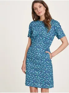Blue Women's Patterned Dress Tranquillo - Women