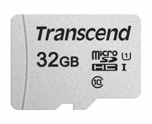 TRANSCEND MicroSDHC karta 32GB 300S, UHS-I U1, bez adaptéra