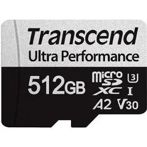Transcend microSDXC 512 GB 340S + SD adaptér #7340656