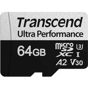 Transcend microSDXC 64 GB 340S + SD adaptér #7340653