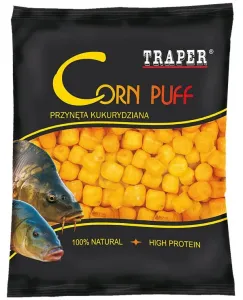 Traper pufovaná kukurica corn puff cesnak 20 g - 8 mm