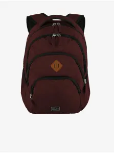 Travelite Městský batoh Basics Backpack Melange Bordeaux 22 l