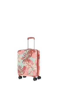 Travelite Palubní cestovní kufr Cruise 4w Flower print S 37 l