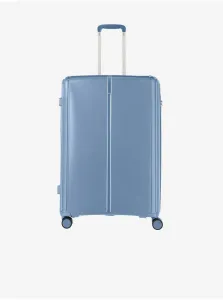 Travelite Skořepinový cestovní kufr Vaka 4w Bluegrey L 98 l