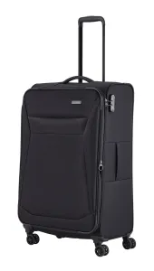 Travelite Textilní cestovní kufr Travelite Chios Black EXP L 90/97 l