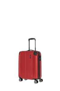 Travelite Palubní cestovní kufr City 4w Red S 40 l