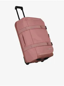Ružová cestovná taška Travelite Kick Off Wheeled Duffle L Rosé