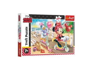 TREFL - Puzzle 200 Minnie na pláži / Disney Minnie