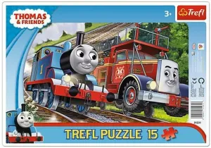 TREFL - doskové puzzle Tomáš a priatelia 15