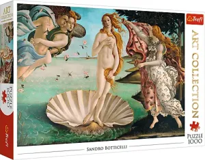 TREFL - Puzzle 1000 Art Collection - Zrodenie Venuše, Sandro Botticelli