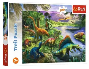 Puzzle Dinosauři 200 dílků - autor neuvedený