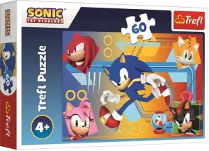 TREFL - Puzzle Sonic v akci 60 dielikov