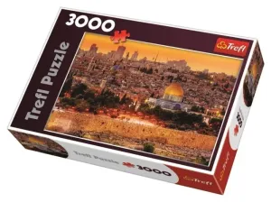 Puzzle Trefl Strechy Jeruzalema - Izrael. 3000d
